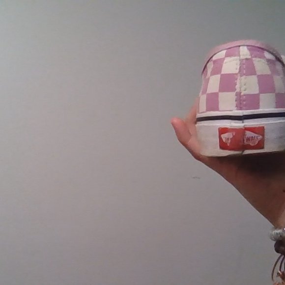 vans womans 6.5 purple skater shoes or everyday shoes barley used! - Picture 7 of 8